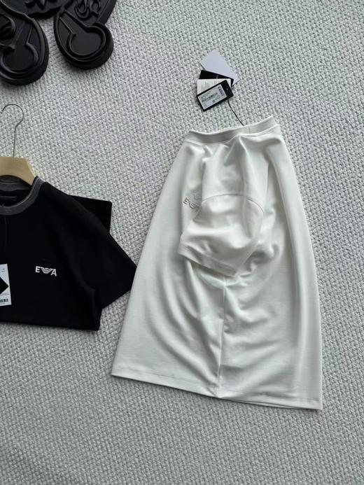 F032572秋冬新款情侣款珠地纯棉圆领刺绣柔软舒适短袖薄T恤 商品图14