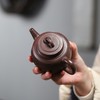 正宗宜兴原矿紫砂壶【灵宝壶】，国家工艺美术大师强济人亲创。三款可选，礼盒精装，下单再送半斤明前龙井!（72小时发货） 商品缩略图7