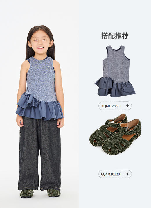 jnby   26年夏款  牛仔长裤  1Q4E13250 商品图6