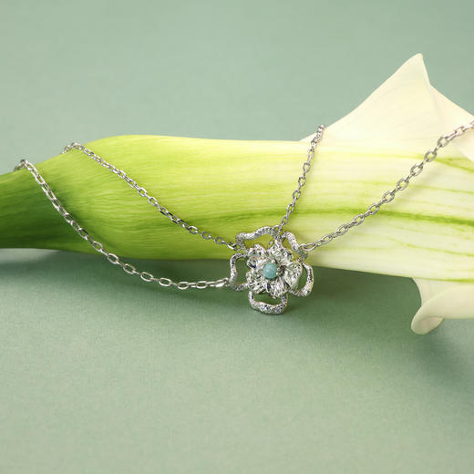 ARSIS 丨 繁绮系列 繁花风影双层锁骨链 商品图6