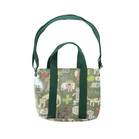 HUJI祤集手提斜挎包插画动物系列