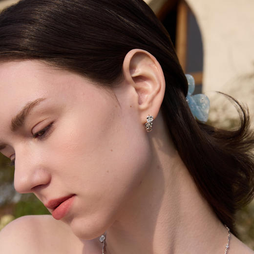 ARSIS 丨 繁绮系列 繁花小耳圈 商品图5