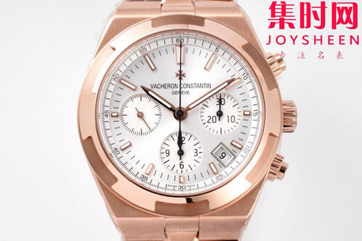 江诗丹顿 Overseas 8F纵横四海计时系列5500V 5520V 男士腕表 表径42.5mm 升级版V3版 搭载7750改Cal.5200自动上链机械机芯 商品图3