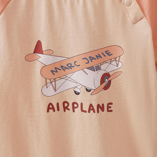 马克珍妮飞行日志男童A类纯棉连体衣2026年夏装新款560921 商品图4
