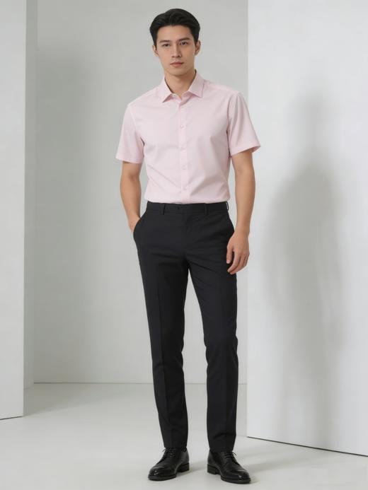 G2000男装SS25商场新款【三防科技/免烫防皱】短袖衬衫61133902 商品图0