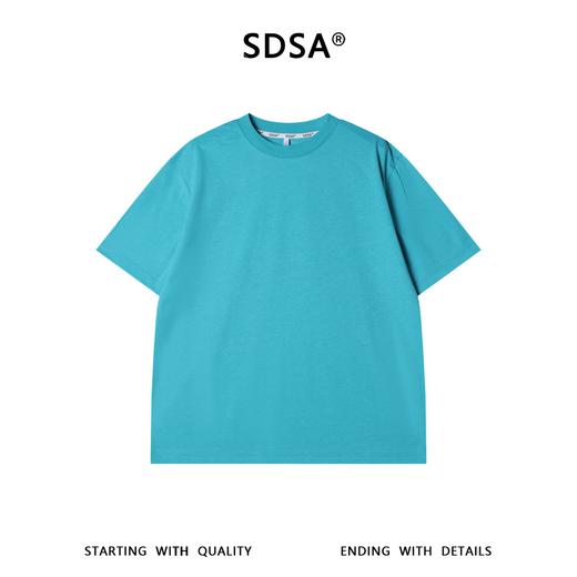 26T229SDSA男装2026新款高贵轻奢极简风纯色圆领短袖T恤休闲百搭上衣 商品图1
