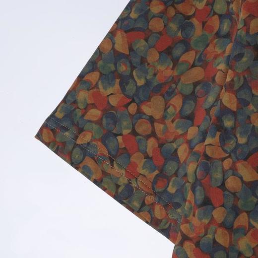 26T237SDSA男装2026新款高贵轻奢个性百搭撞色设计圆领短袖T恤宽松时尚 商品图5