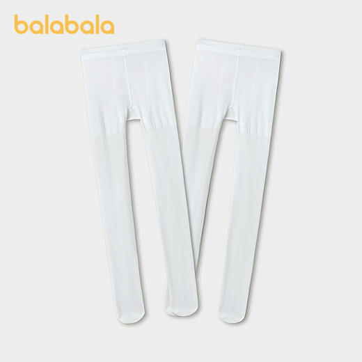 【商场同款】巴拉巴拉女童连裤袜夏季新款薄儿童舞蹈袜学生两条装 商品图2