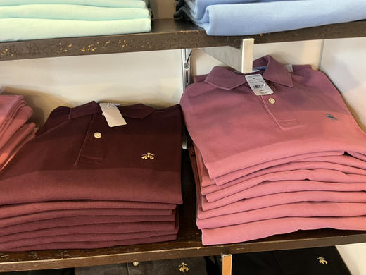 马卡龙色！Brooks brothers 布克兄弟男士🐑彩色小羊标 经典款Polo衫 商品图4