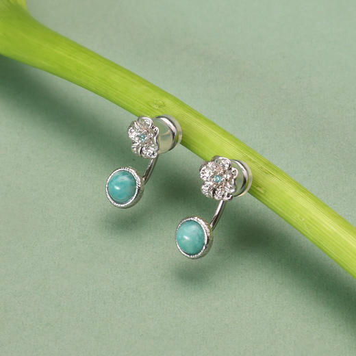 ARSIS 丨 繁绮系列 繁花风影两戴耳钉 商品图6