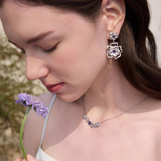 ARSIS 丨 繁绮系列 繁花风影微笑项链 商品图8