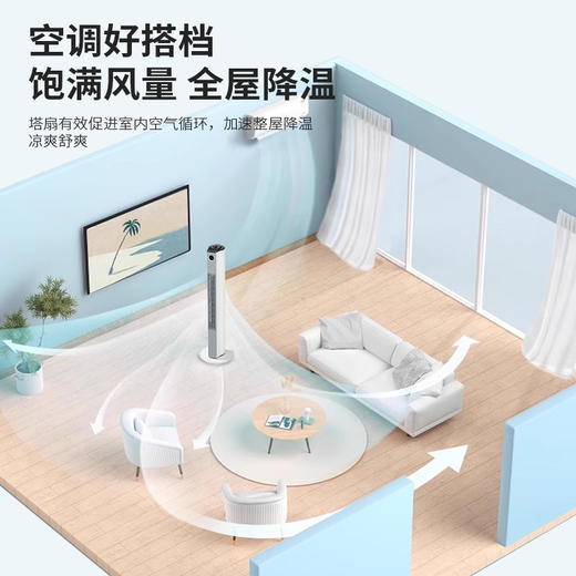 美菱MPF-LT21301R塔扇（机械款） 商品图4