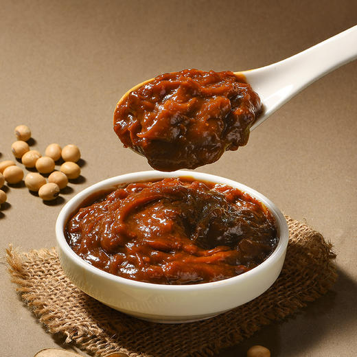 包邮 有机黄豆酱358g*2瓶装 有机调味品调味料古方酿造蘸酱生食 商品图5