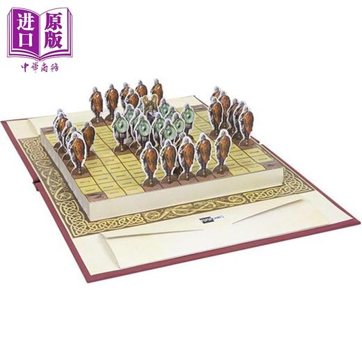 【中商原版】挪威板棋 维京棋盘游戏立体书 Hnefatafl The Viking Board Game 英文原版 David Hawcock 赫内法塔夫棋游戏书 商品图3