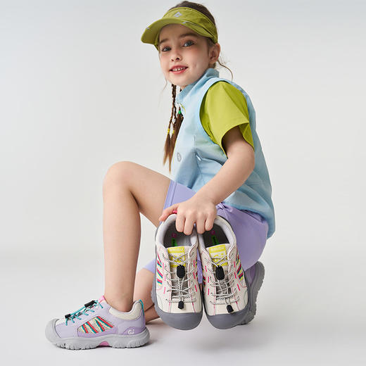 【猫爪徒步系列】SMIBU男童女童夏款透气板鞋徒步登山运动鞋Z52KB3413【种草号团购】 商品图4