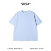 SDSA男装2026新款高贵轻奢潮牌玫瑰花印花圆领短袖T恤百搭简约潮 商品缩略图0