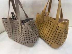 漏空菜篮子包（黄 杏）