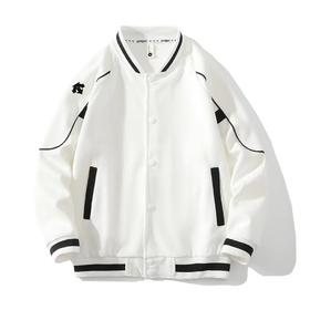 F032522秋季机能风休闲情侣款棒球服飞行夹克冲锋衣外套