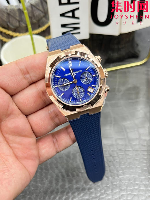 江诗丹顿 Overseas 8F纵横四海计时系列5500V 5520V 男士腕表 表径42.5mm 升级版V3版 搭载7750改Cal.5200自动上链机械机芯 商品图2