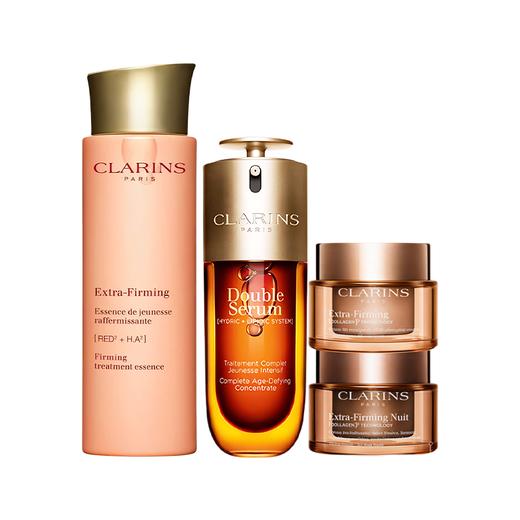 【保税直发】CLARINS娇韵诗新版弹簧四件套套盒 （晚霜50ml+日霜50ml+弹簧水200ml+双萃精华50ml） 商品图3