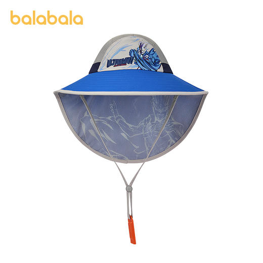【商场同款奥特曼IP】巴拉巴拉儿童帽子男童披帘防晒帽舒适时尚潮 商品图4