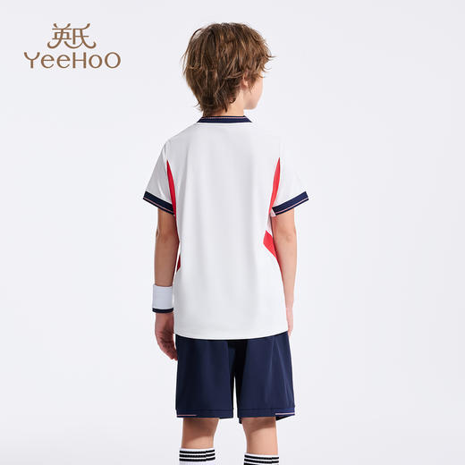 【英氏】【防晒速干2件套】【110-165】男女童运动短袖套装 商品图3