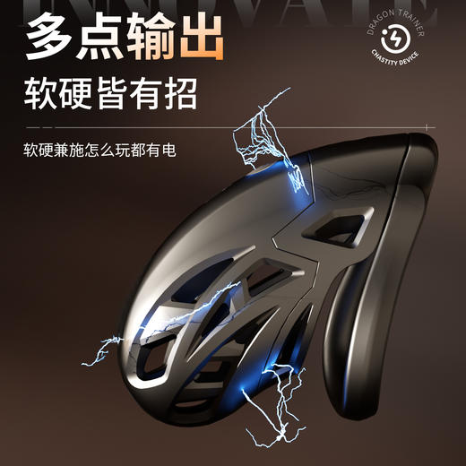 【情趣用品】谜姬 驯龙高手 贞操锁SM【控价产品，先联系负责人沟通，再申请白名单】 商品图4