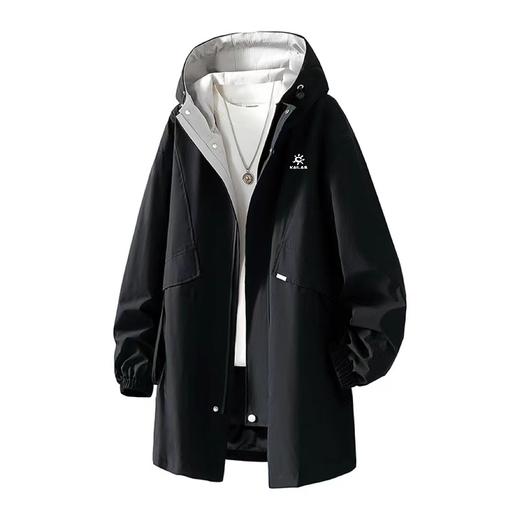 F032536登山户外防风防水连帽情侣同款两色连帽薄外套 商品图0