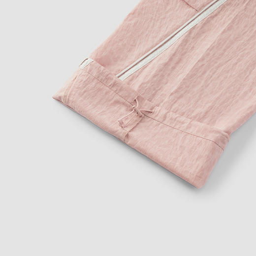 商场同款|森马休闲裤女夏季豹纹粉色长裤2026新款时尚甜酷阔腿裤 商品图3