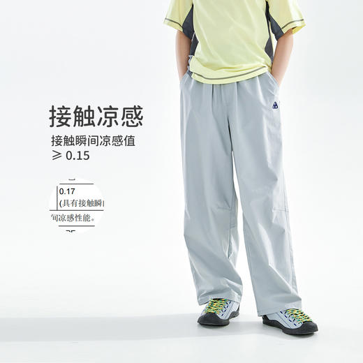 cicochild26年夏季新款中大女童亲肤凉感休闲长裤yc0410003 商品图1