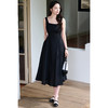 呼吸感亚麻裙 夏日的舒适感真的很重要！米思阳2026春夏新款法式方领吊带连衣裙女收腰气质小个子高腰内搭长裙6141 商品缩略图9