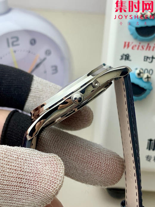 GF积家大师系列1378480"小丑" Master Ultra Thin Réserve de Marche超薄大师动显日历 938一体机 男士腕表 商品图2