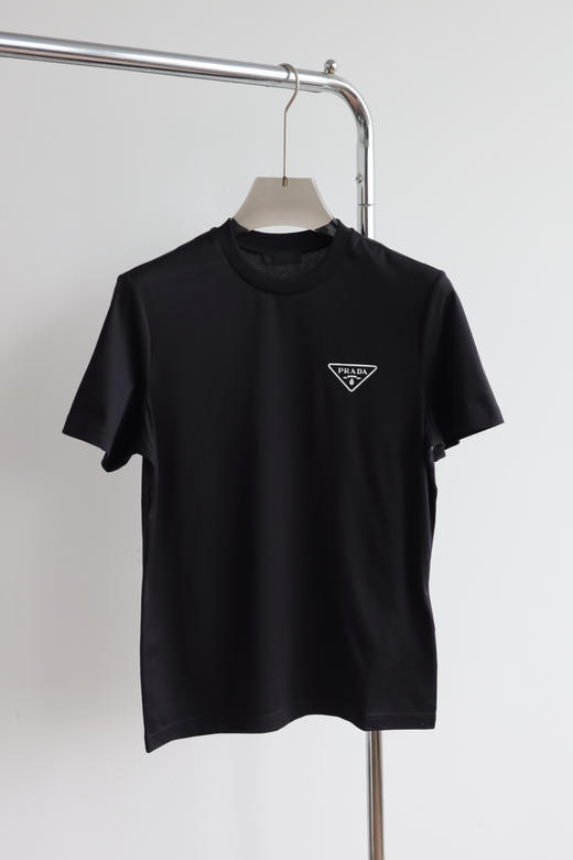 26 P.R.D 压胶LOGO 精梭平纹圆领短袖T恤 TX611 商品图6