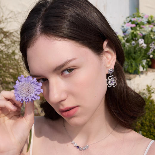 ARSIS 丨 繁绮系列 繁花风影耳坠 商品图4