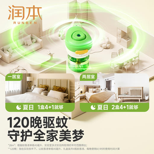 【长轻专属】润本蚊香液 定时童锁款 家用驱蚊液 商品图6