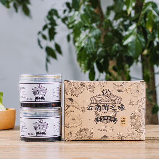 和菜头 鸡枞油浸平菇  原味/香辣味 商品图0