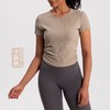 火桐hooton 运动系列 罗纹修身运动短袖 商品缩略图1