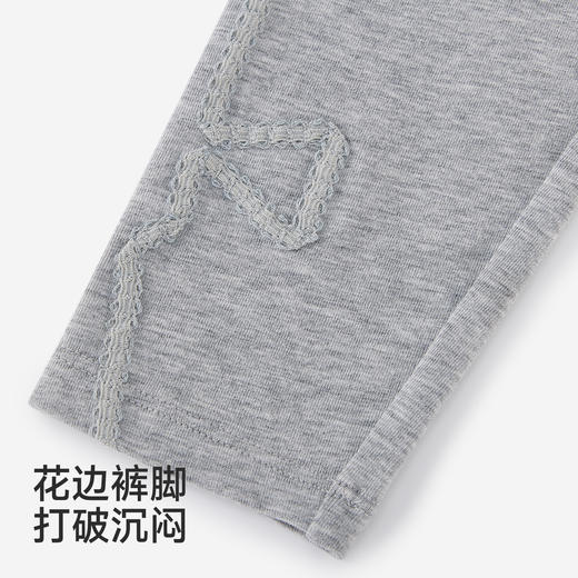 【商场同款】英氏童装女宝宝打底裤儿童百搭休闲长裤春夏针织秋裤 商品图3