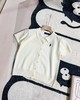 F032525春夏新款休闲百搭翻领领口小马刺绣针织Polo衫T恤 商品缩略图4