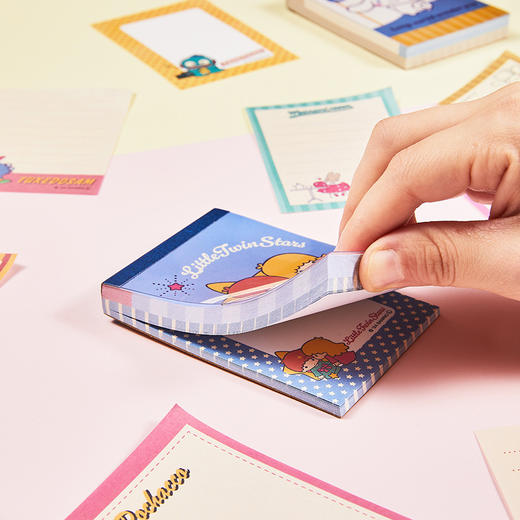 卡通复古小便签本迷你便签纸 商品图3