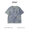 26T152SDSA男装2026新款高贵轻奢时尚扎染凌乱线条印花圆领短袖T恤百搭 商品缩略图1