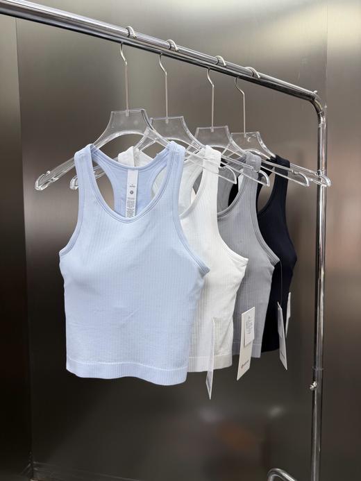 原单，lulu家女士工字背心，弹力超大不变型，运动通勤全hold住 商品图1
