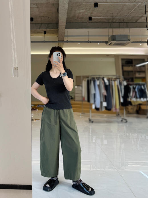 26春夏万搭T-鹅蛋领显瘦短袖T恤【包邮+三天无理由退换】 商品图10