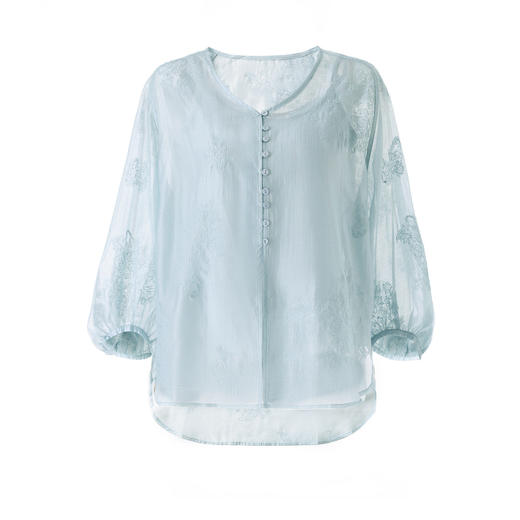 「高货wl」全新升级【铂金会员321/天猫429/差价108】(02521)洛诗琳重工刺绣天丝上衣2026春夏法式刺绣罩衫吊带两件套 商品图4