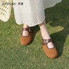 西遇包头拖鞋女2026春季新款平底马蹄鞋外穿懒人半拖增高勃肯鞋子V0566338 商品缩略图3