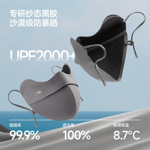 【店庆提前购】【满400减40】6楼蕉下护眼角防暴晒口罩MP831吊牌价129 商品图2