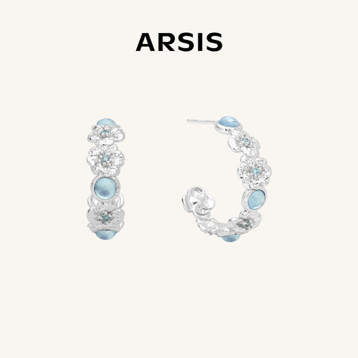 ARSIS 丨 繁绮系列 繁花轻语耳圈 商品图0