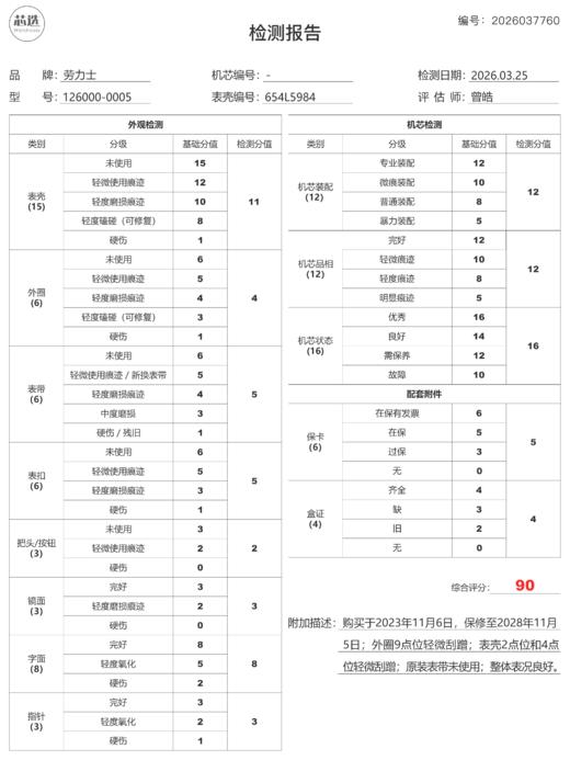 劳力士126000-0005 商品图11