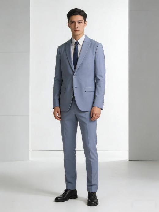 G2000男装SS26商场新款【可机洗】修身西裤61153423 商品图1