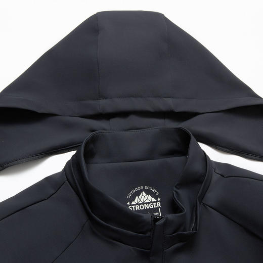 【DPS】大依优型大码男装春季连帽可拆夹克外套商务休闲简约百搭长袖外套 商品图4